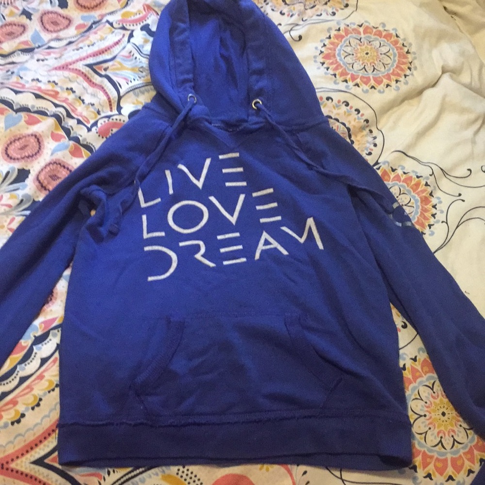 Purple hoodie